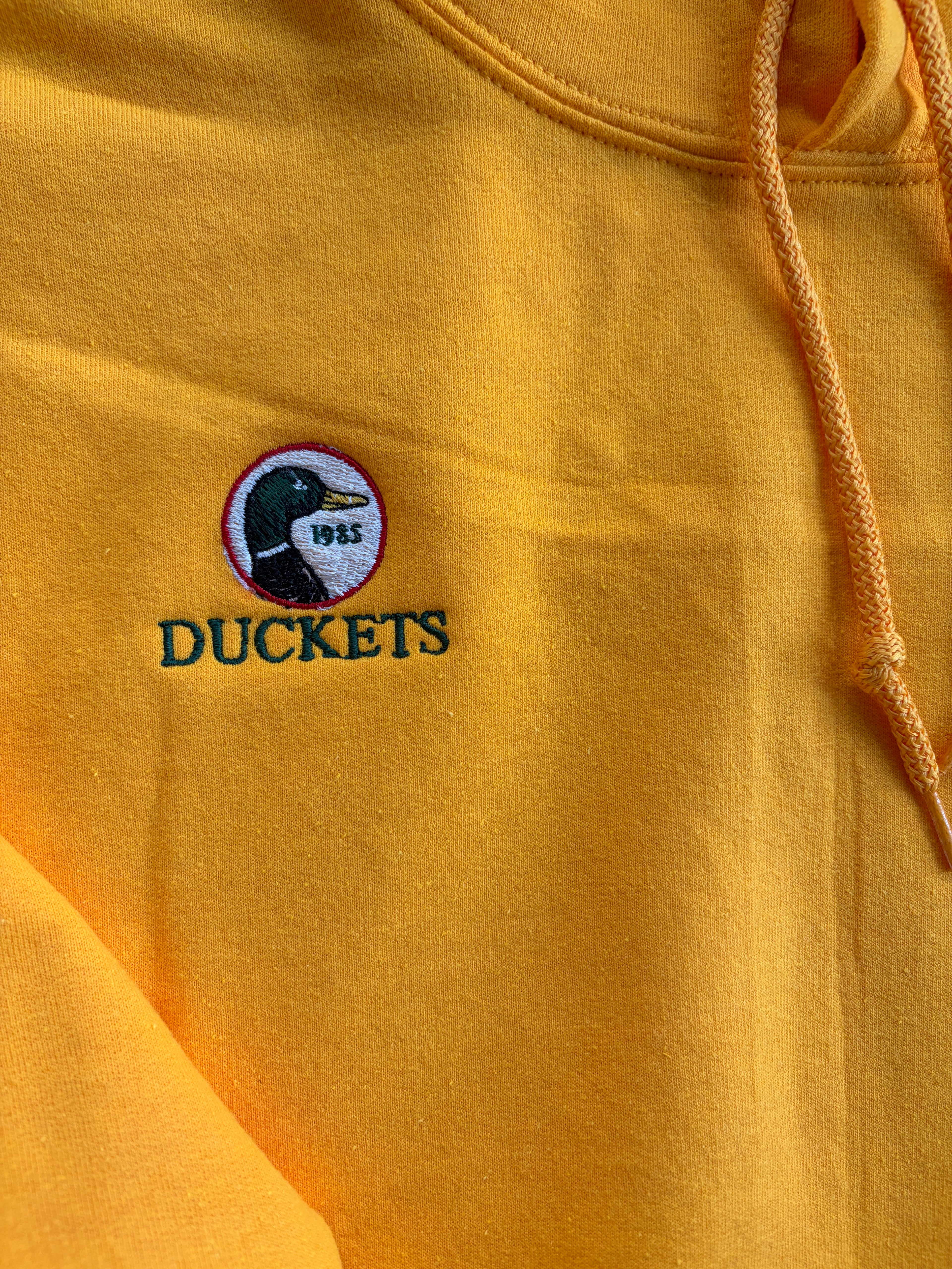 Pullover Hoodie - 80/20 Cotton Blend Embroidered | DUCKETS