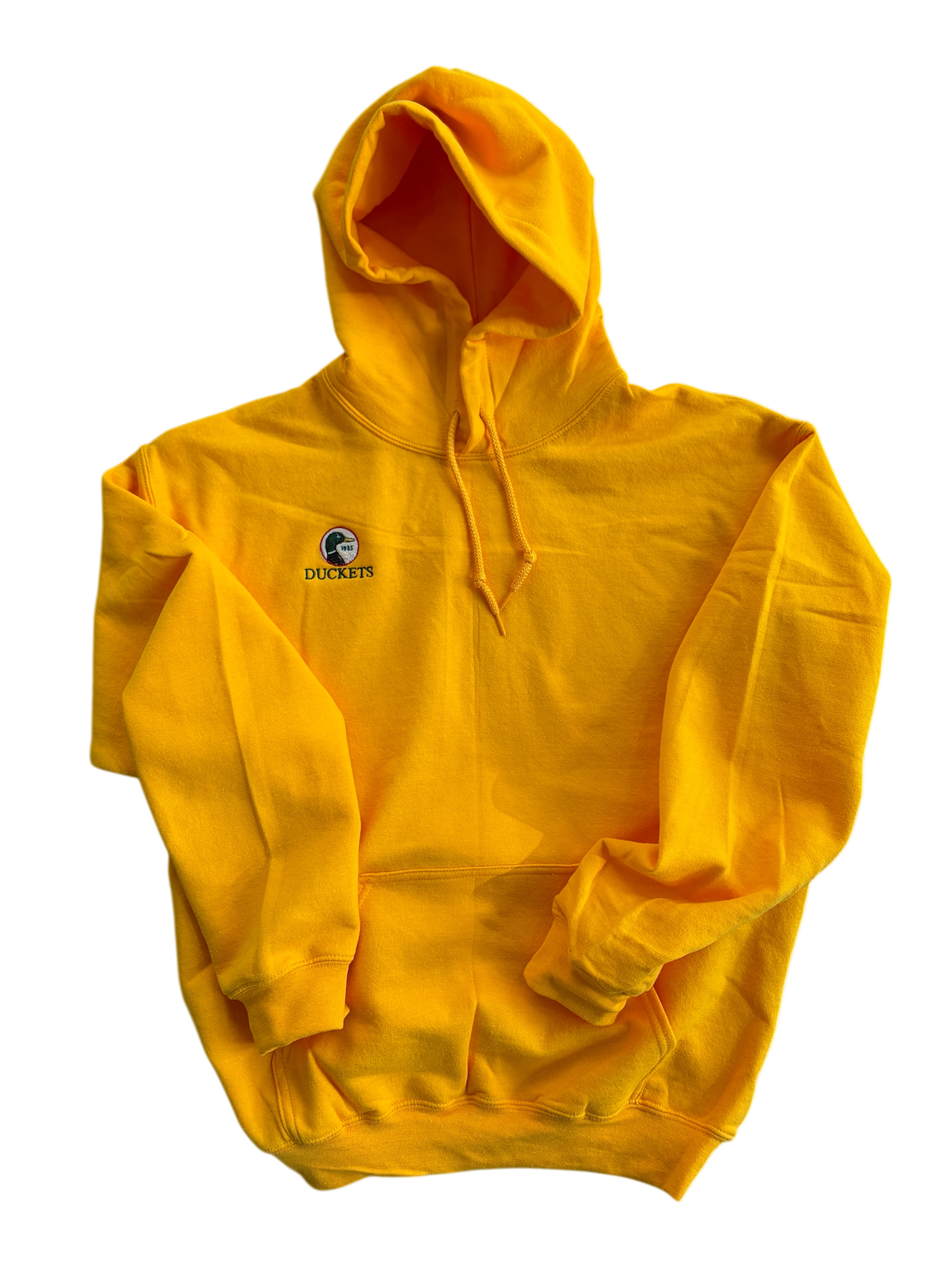 Pullover Hoodie - 80/20 Cotton Blend Embroidered | DUCKETS