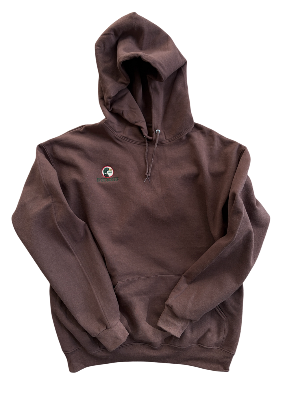 Pullover Hoodie - 80/20 Cotton Blend Embroidered | DUCKETS
