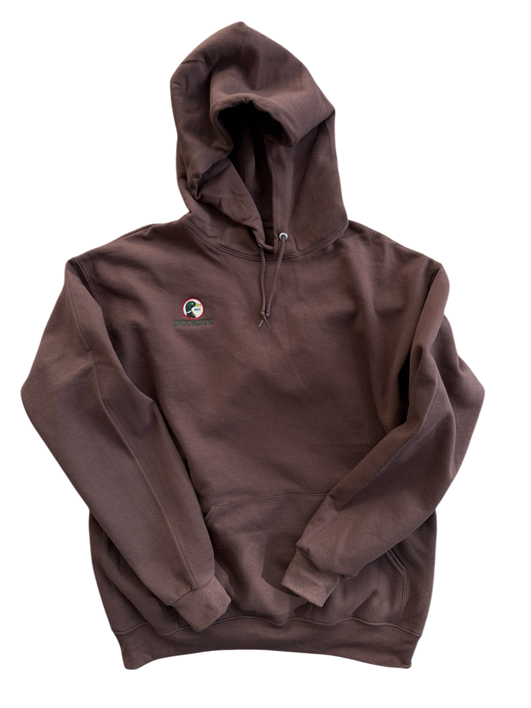 Pullover Hoodie - 80/20 Cotton Blend Embroidered | DUCKETS