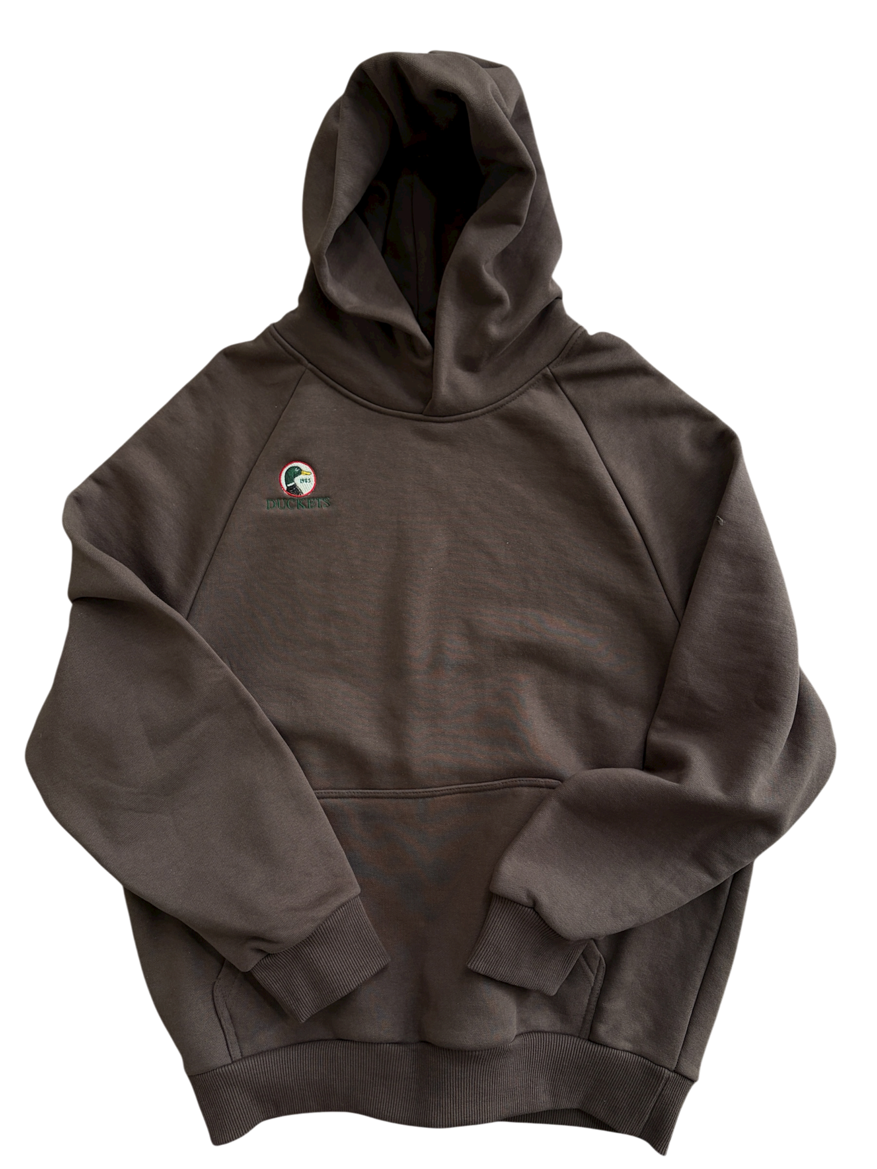 DUCKETS Premium Chocolate Drop Shoulder Hoodie